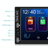 A2891 7 inch Car HD MP5 Carplay Bluetooth Music Player Reversing Image All-in-one Machine Support FM / U Disk with Remote Controler, Style:Standard + 8LEDs Light Camera