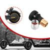 For Ninebot MAX G30 2pcs Scooter Tires Vacuum Nozzle(Black)