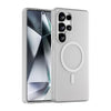 For Samsung Galaxy S25 Ultra MagSafe Frosted Translucent TPU + PC Full Coverage Phone Case(White)