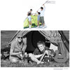 Three-Piece Stainless Steel Foldable Outdoor Cutlery