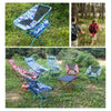 Outdoor Camouflage Portable Folding Camping Chair Light Fishing Beach Chair Aviation Aluminum Alloy Backrest Recliner