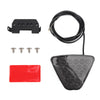 DC12V 1W Car Triangle Highlight Brake Lights Reversing Light with 20LEDs SMD-3528 (Black)