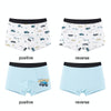 180 Yards 2pcs Boys Cartoon Cotton Boxer Antibacterial Boxer(ND408)