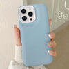 For iPhone 14 Pro Max Leather Texture Phone Case(Sky Blue)