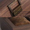 Wood Grain Leather Watch Display Box Watch Storage Case Jewelry Box, Style: 6 Digit Long