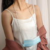 Mask Anti-Lost Lanyard Necklace Simple Oval-Shaped Pearl Mask Glasses Chain