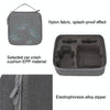 For DJI Mavic Mini 2 Dual Battery Storage Bag Handheld Protective Case(Light Grey)