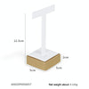 5x5x12.5cm T-shaped Earring Holder Jewelry Display Microfiber Jewelry Props Display Rack
