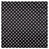 Spring Ladies Dots Pattern Silk ImitationSmall Scarf Square Scarf, Size:60 x 60cm(Black)