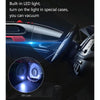 Car Wired Portable 120W Handheld Powerful Vacuum Cleaner with LED Light Cable Length: 5m(White)