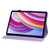 For Xiaomi Redmi Pad Pro 12.1 Lily Embossed Leather Tablet Case(Purple)
