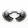 8pairs /Box Naturally Thick Eyelashes Large Curvature Curling False Eyelashes G883