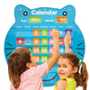 Classroom Decoration Cat Head Calendar Hanging Bag