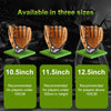 PVC Outdoor Motion Baseball Leather Baseball Pitcher Softball Gloves, Size:12.5 inch(Black)