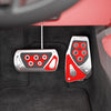 CARFU AC-529A Car New Energy Manual Automatic Transmission Brake Pedal(Grey)