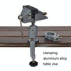 8003-2 Aluminum Alloy Dual-Purpose Table Pliers 360-Degree Rotating Bench Vise Flat-Nose Universal Pliers