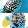 Plush Toy Parrots Recording Talking Parrots Will Twist the Fan Wings Children Toys, Size:Height 18cm(Red)