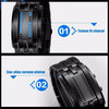 SKMEI Multifunctional Female Outdoor Fashion Noctilucent Waterproof LED Digital Watch(Black)