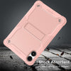 For Xiaomi Redmi Pad Pro 12.1 Shockproof Silicone Hybrid PC Tablet Case with Holder(Rose Gold)