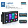 A2797 7 Inch Android WiFi 2+32G Central Control Large Screen Universal Car Navigation Reversing Video Player, Style: Standard+AHD Camera