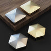 Desktop Kinetic Energy To Vent Stress Relief Fingertip Spinner Toy, Style: Stainless Steel Hexagon Silver