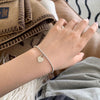 S925 Sterling Silver Gypsophila Beanie Ladies Bracelet, Specification:SL0700