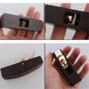 Ebony Mini Planer Leather Trimming Tool, Style:Arc Bottom Planer