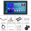 A3194 7 Inch Android 11 Central Control Carplay 2+32G Car Large Screen Navigation Reversing Video Player, Style: Standard+AHD Camera