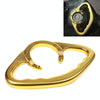 MT07 Modified CNC Fuel Tank Handrail MT09 Universal Fuel Tank Cap Handrail for Yamaha Series(Gold)
