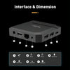 TX98 Max 4K Android 12.1 Smart TV Box with Remote Control, 2GB+16GB, Allwinner H618 Quad-Core(US Plug)