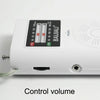 BAIJIALI KK-206 Mini Portable Radio Retro Pointer Multifunctional FM / AM Radio(White)
