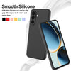 For Samsung Galaxy A36 Pure Color Liquid Silicone Shockproof Full Coverage Phone Case(Black)