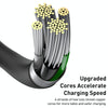 Baseus Superior Series CALYS-C01 2.4A USB to 8 Pin Interface Fast Charging Data Cable, Cable Length:2m(Black)