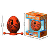 Children Educational Toys Puzzle Maze Ball Thinking Toy Maze Egg(Orange)