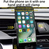 Car Wireless Charger Multifunctional Mobile Phone Wireless Charger Stand (Black)