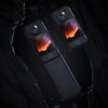 4K/30FPS 5G/2.4G HD Night Video Outdoor Waterproof Riding Record Thumb Camera, Spec: Battery Black