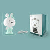 3W Cartoon Crown Pet USB Touch Control Night Light(Rabbit Gray)