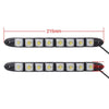 2 PCS  4W 8 LED SMD 5050 Flexible Snake LED Car Daytime Running Lights, DC 12V