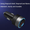 IBD353 Multifunctional Flame Retardant Car Phone Charger, Model: 2UC 66W