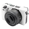 PULUZ Soft Silicone Protective Case for Sony ILCE-6300 / A6400(White)