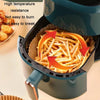 Home Air Fryer Baking Oil Absorbing Paper, Specification: White Boxed 100 PCS