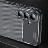 For Samsung Galaxy A36 5G Carbon Fiber Texture Shockproof TPU Phone Case(Black)