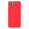 iPhone 14 Red Glass Back Cover with Wireless Charging