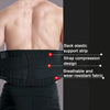 Webbing Breathable Waist Belt Squat Weightlifting Fitness Steel Plate Back Support Belt, Specification: S(Black)