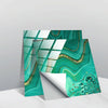 20 PCS 15cm PVC Crystal Covered Film Geometric Pattern Tile Wall Sticker(TS232)