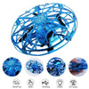 UFO Induction Aircraft Gesture Four-axis Induction Flying Saucer Suspension Children Toys(Gold)