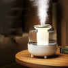 4L Wireless Humidifier USB Oil Diffuser with Night Light(White)