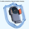 Car Wireless Charging Outlet Navigation Mobile Phone Holder(Single Hook Type)