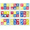 2 Sets (6 PCS / Set ) Children Plastic Painting Drawing Template Stencil Kids Toy, Random Style Delivery
