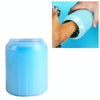 Pet Paw Cleaner Cup - Silicone Bristles, Medium, Blue